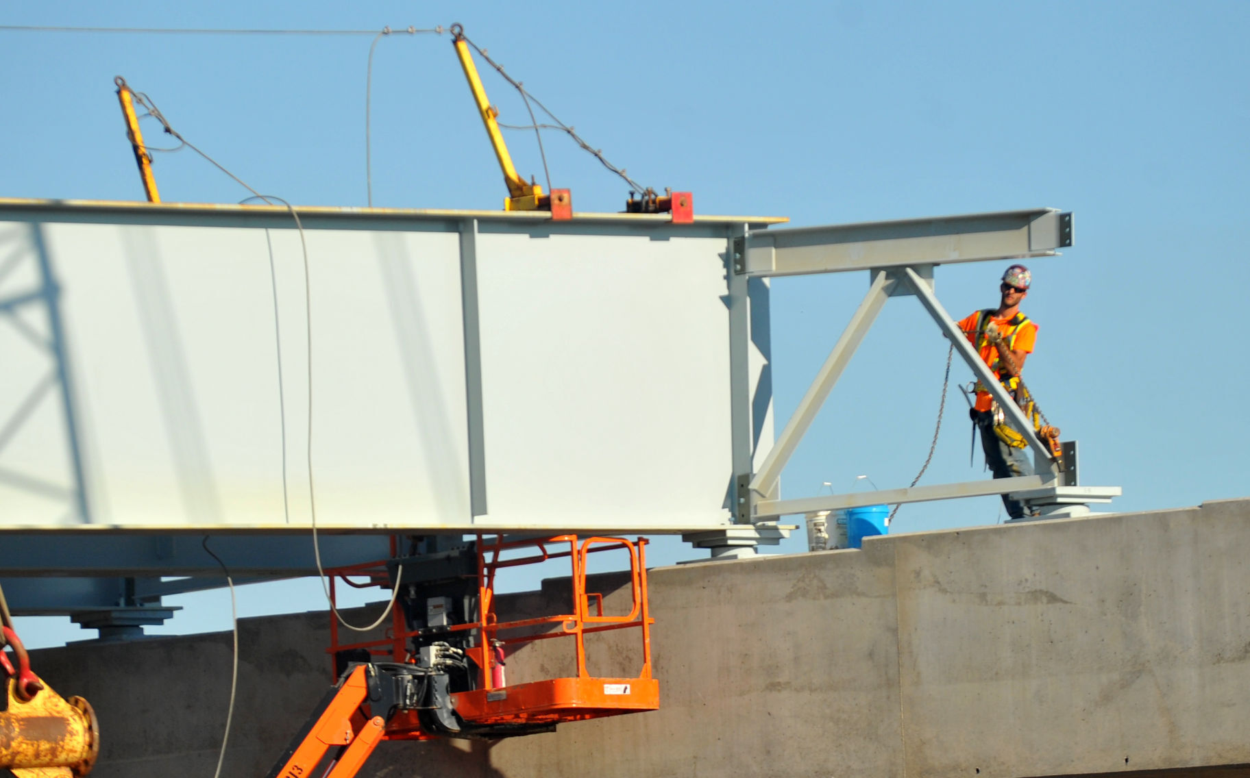 Interstate 74 bridge construction update